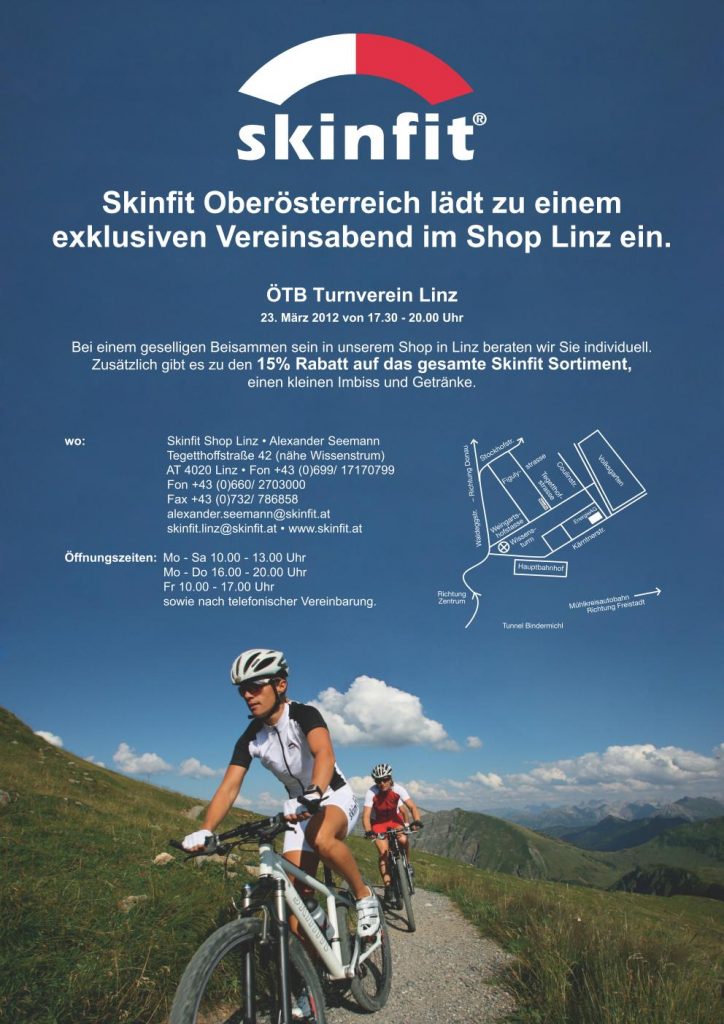 Exklusiver Skinfit-Vereinsabend – ÖTB Turnverein Linz