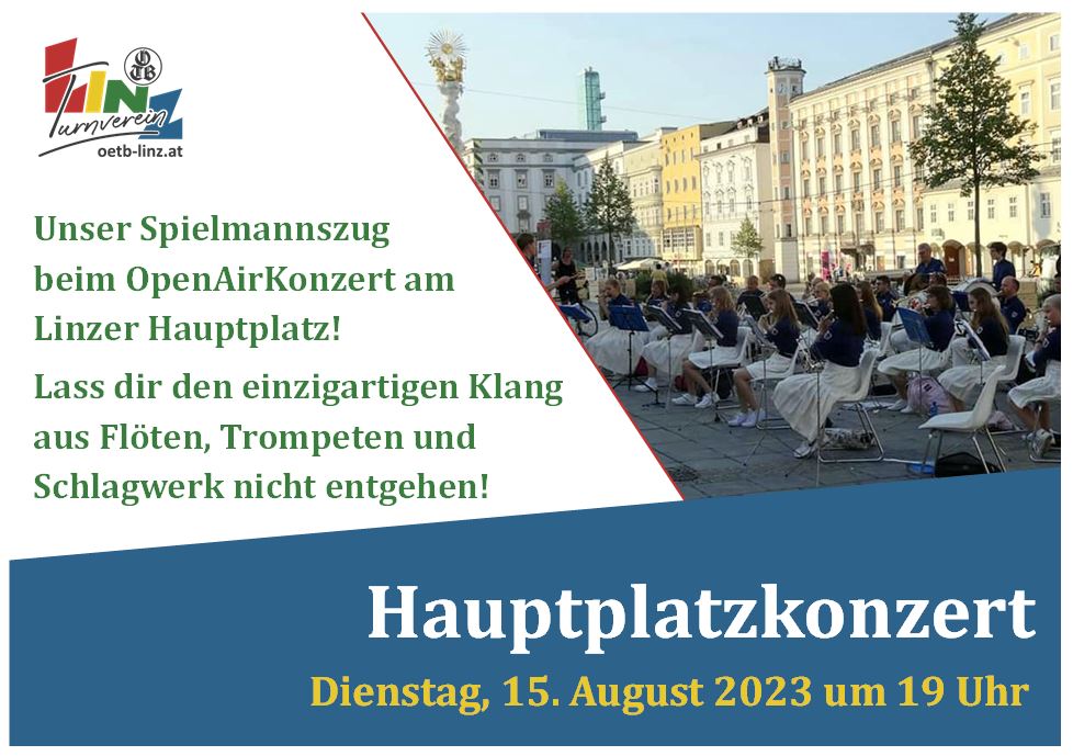 Hauptplatzkonzert 2023 des Spielmannszuges